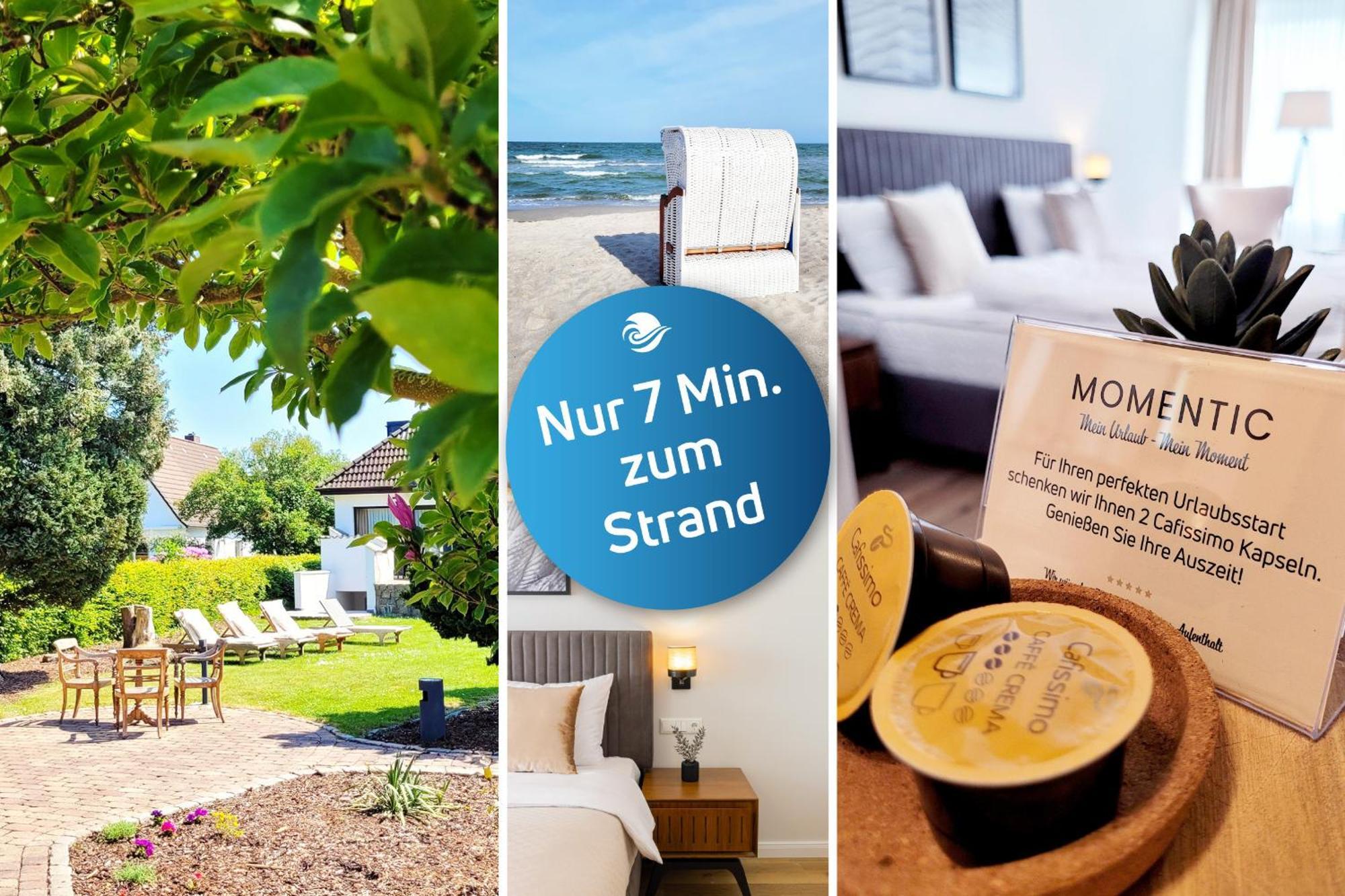 Hochwertige Ferienwohnung Mit Sonnenterrasse & Gartenblick, Nur Wenige Gehminuten Zum Strand Шарбойц Экстерьер фото